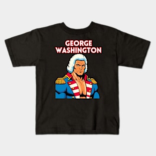 Founding Bro: George Washington Kids T-Shirt